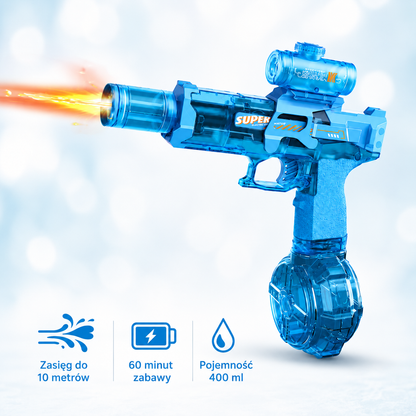 AquaBlaster Pro - Elektryczny Pistolet na Wodę